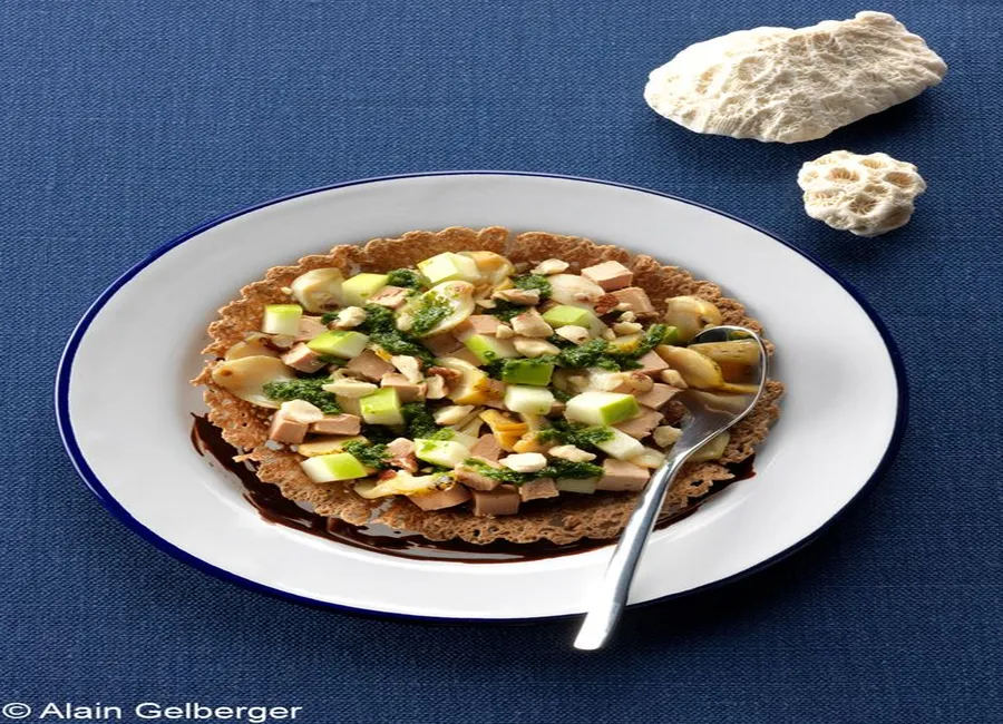 Tartelettes de bulots et foie gras