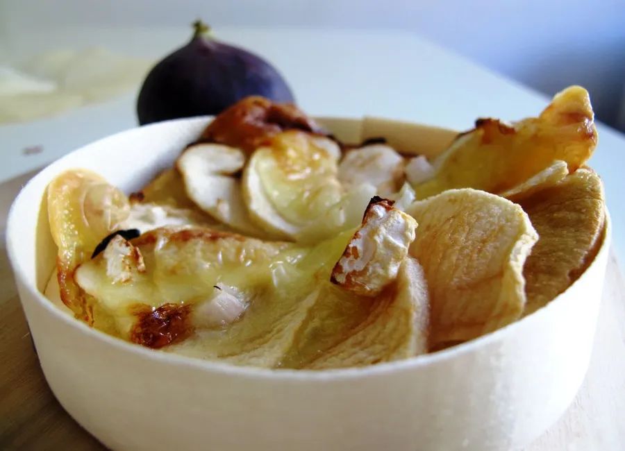 Tartelettes pomme camembert sans gluten
