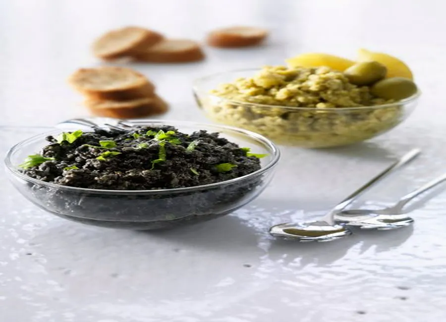 Tartinade aux olives vertes
