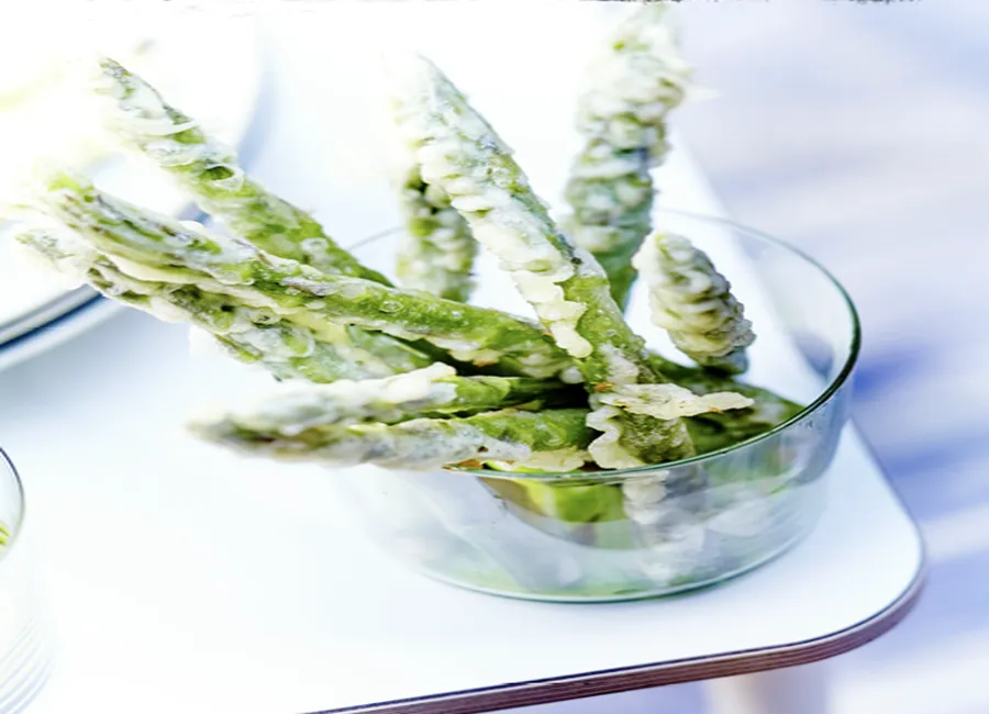 Tempura d'asperges