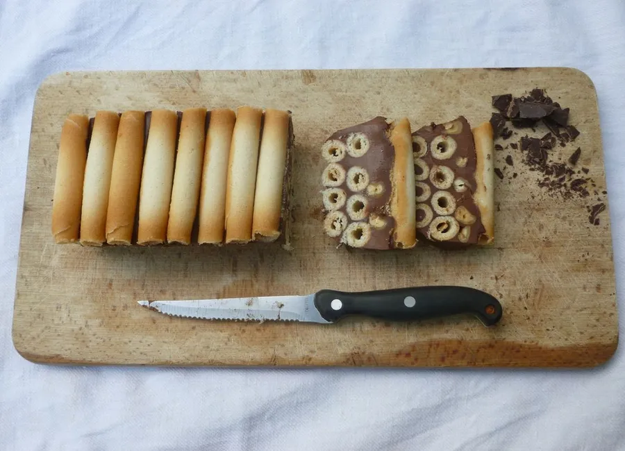 Terrine au chocolat et cigarettes russes