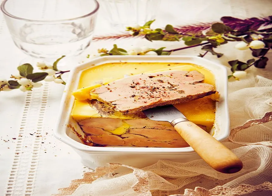 Terrine de foie gras au cognac