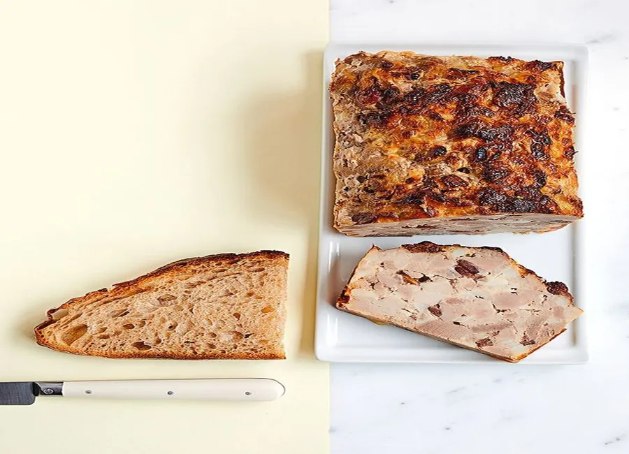 Terrine québécoise porc et canneberges