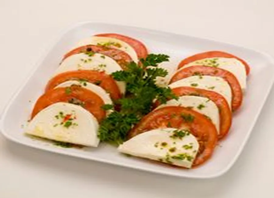 Tomate et mozzarella fraiche