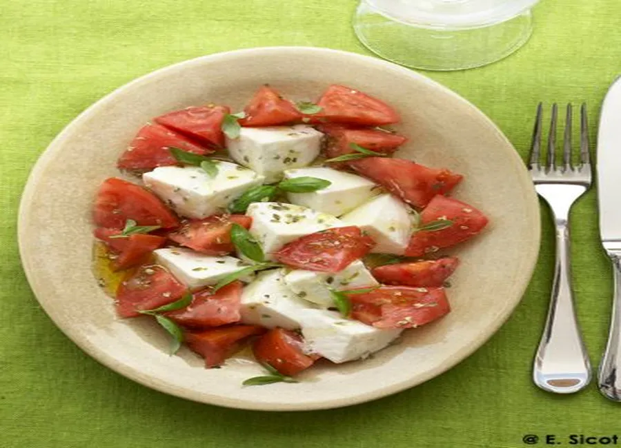 Tomate-mozzarella