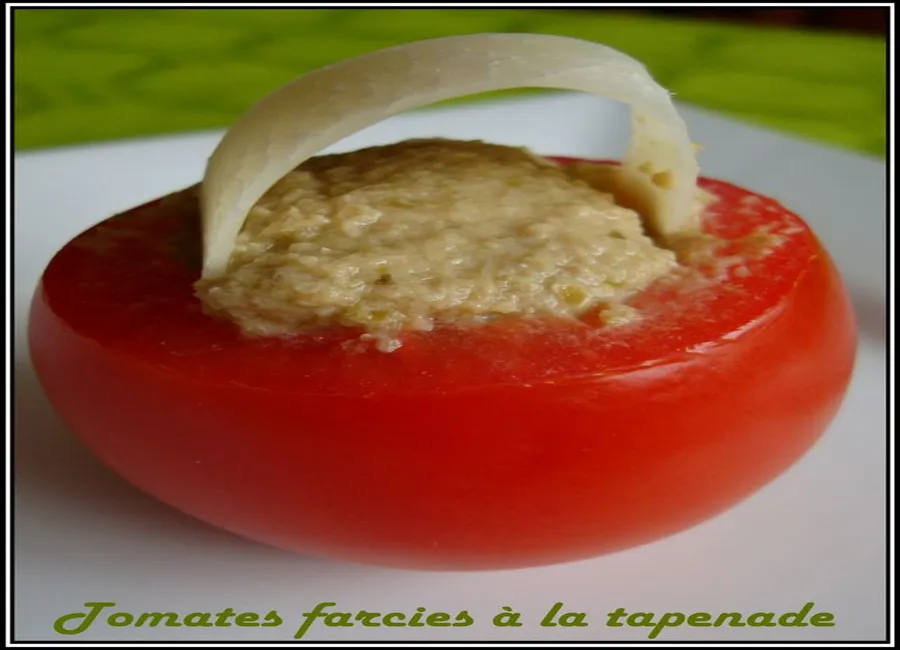 Tomates farcies à la tapenade