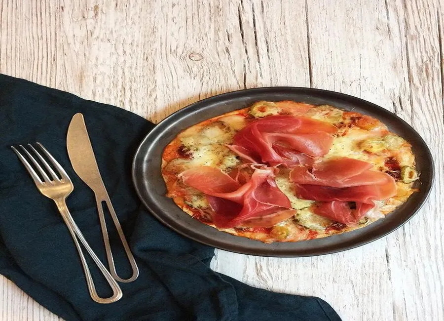 Tortizza jambon tomate