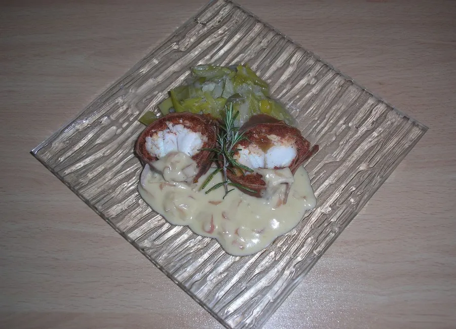 Tournedos de lotte au pesto