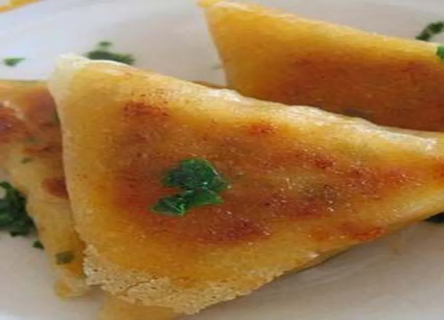 Bricks au poulet et citron confit