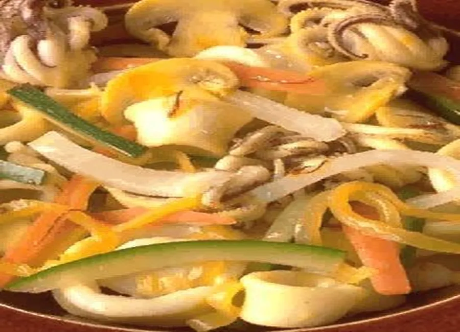 Calamars à la grecque