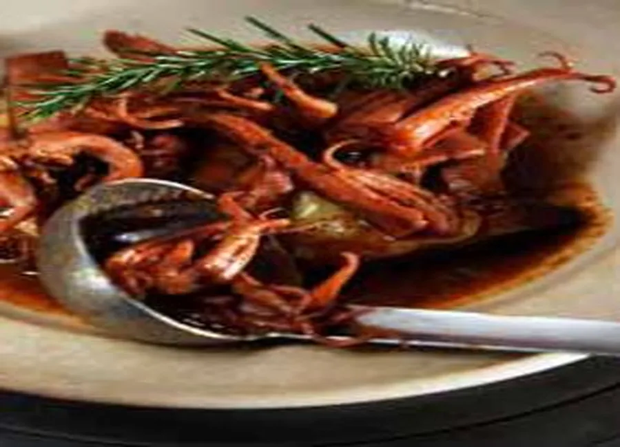 Calamars aïoli-tomates