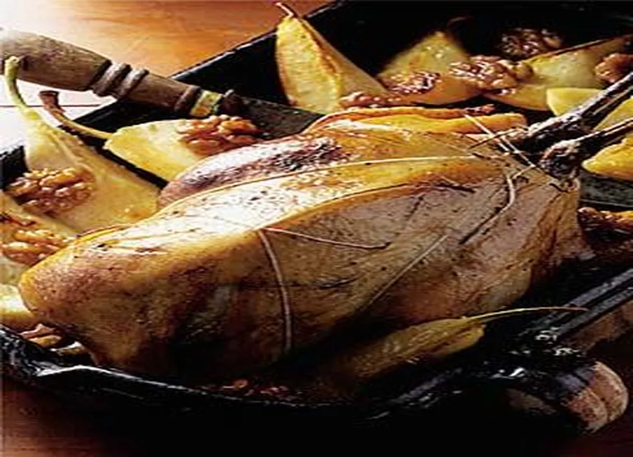 Canards sauvages aux navets