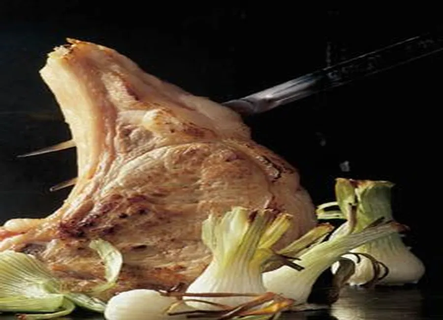 Côtes de veau aux oignons