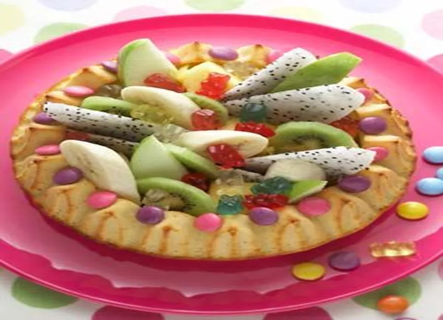 Couronne vanillée aux fruits