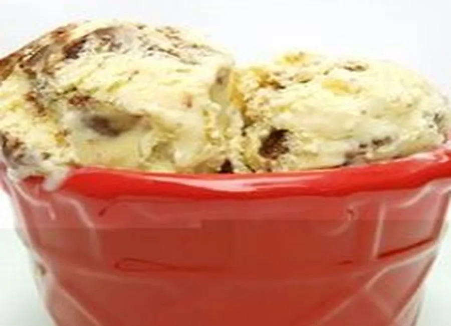 Crème glacée aux brownies ratés
