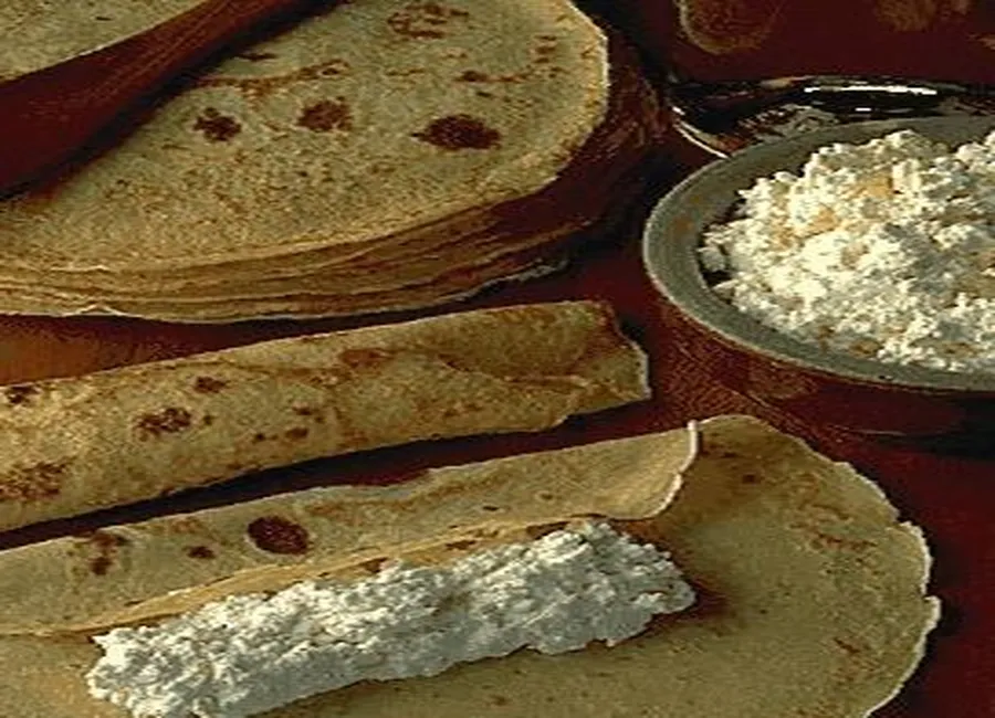 Crêpes au chèvre frais