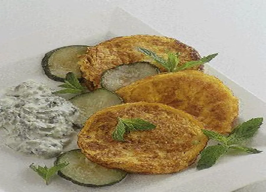 Crépirons sauce verdurette