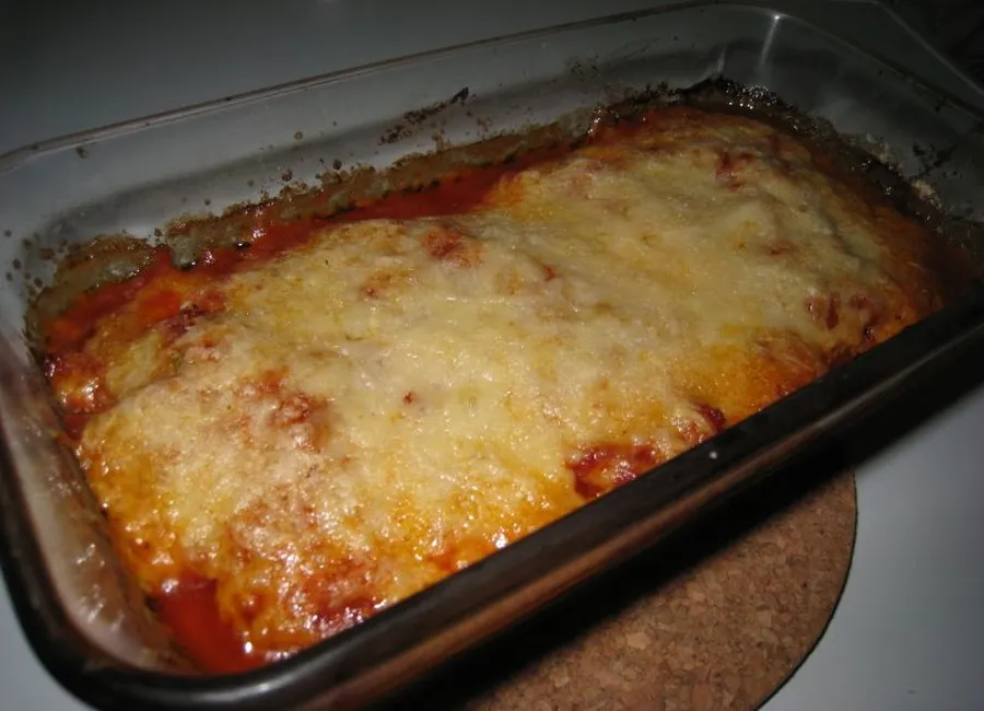 Gratin de courgette, chèvre et miel