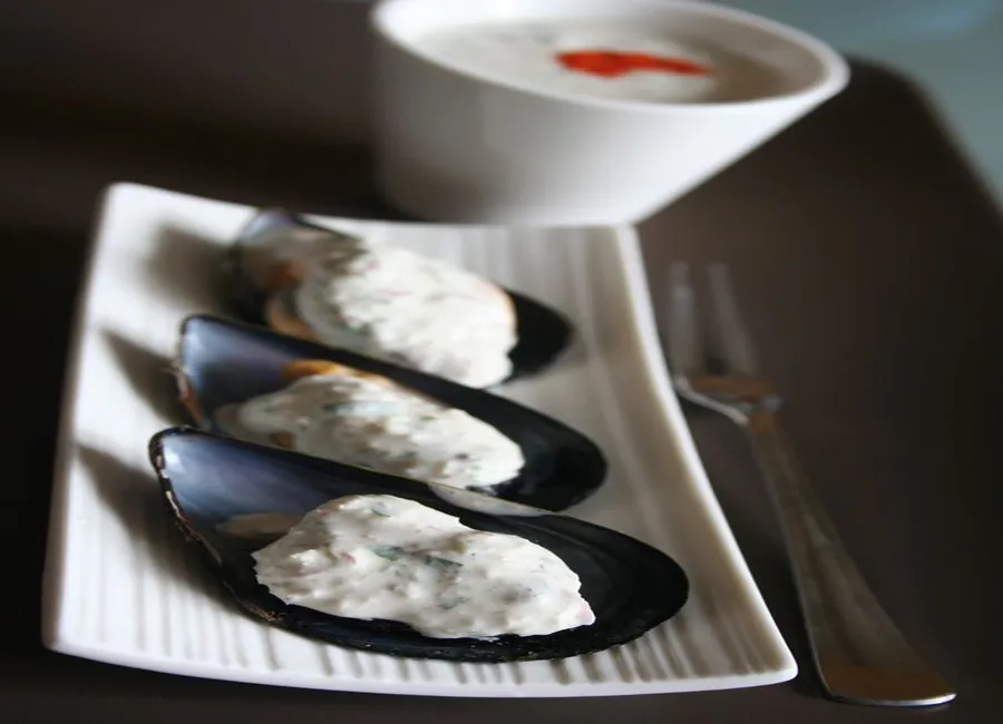 Moules sauce ravigote