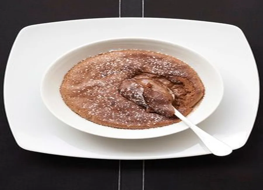 Mousse au chocolat chaude