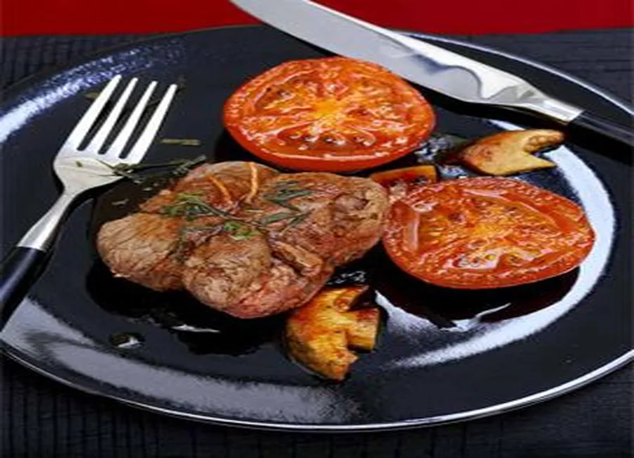 Paupiettes de boeuf et tomates aux cepes