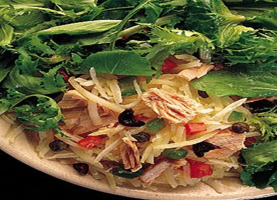 Pommes de terre en salade au thon