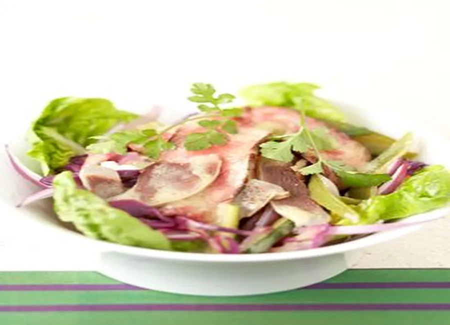 Salade de boeuf à la citronnelle