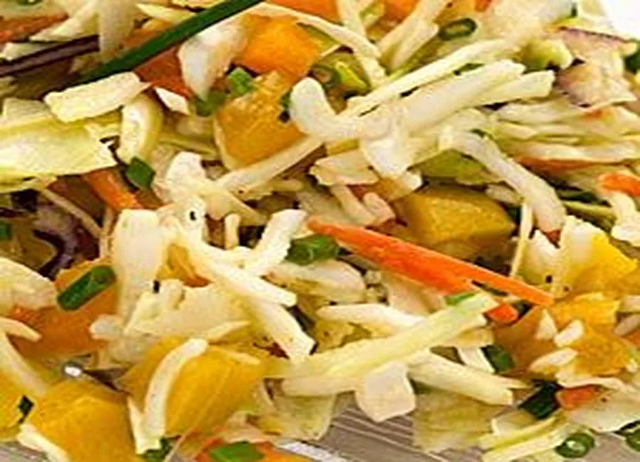 Salade de chou fruitée