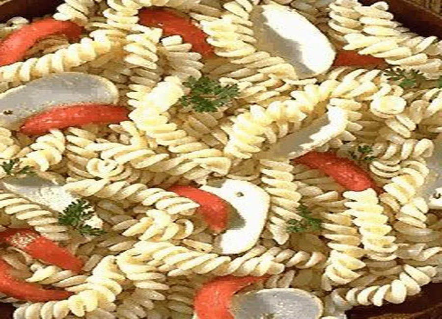 Salade de pâtes tomate et chèvre