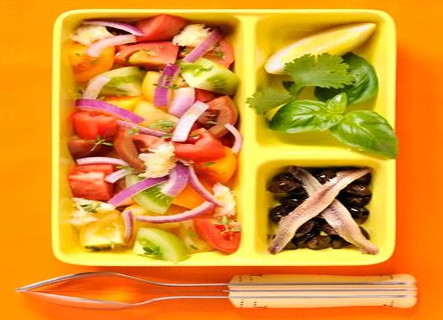 Salade de toutes les couleurs