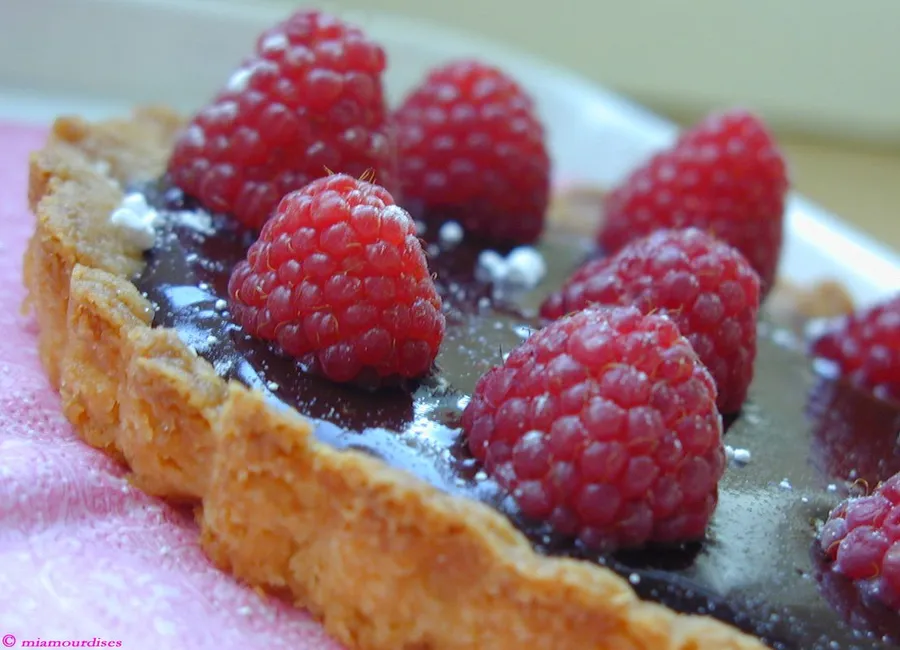 Tartelettes aux framboises magiques