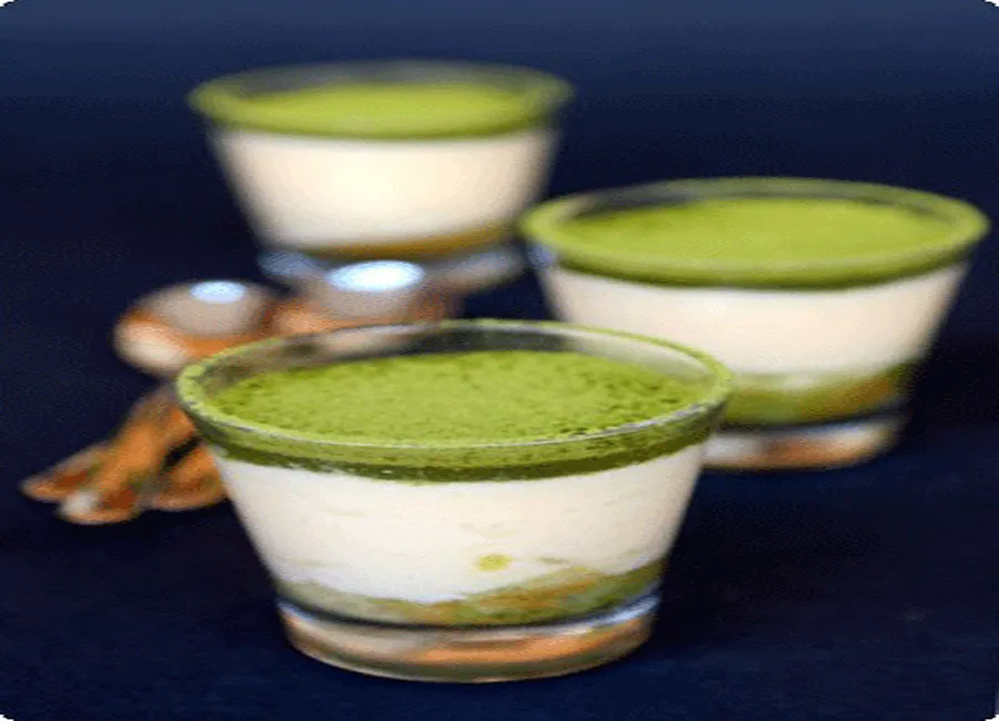 Tiramisu au thé vert