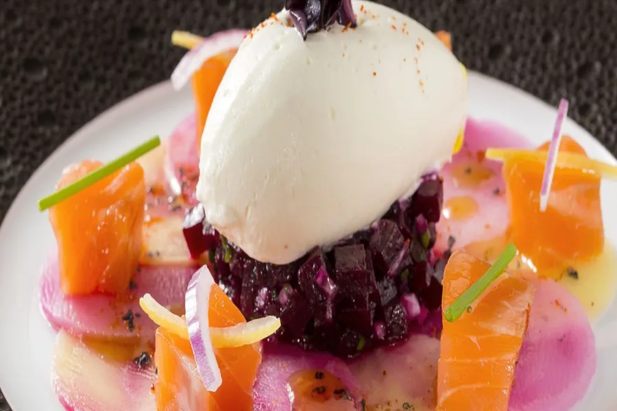 Carpaccio de saumon