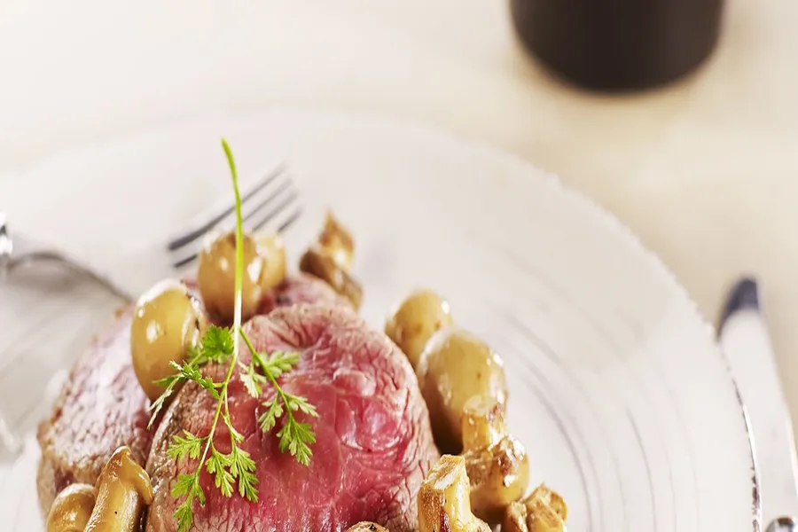 Filet de bœuf, sauce madère