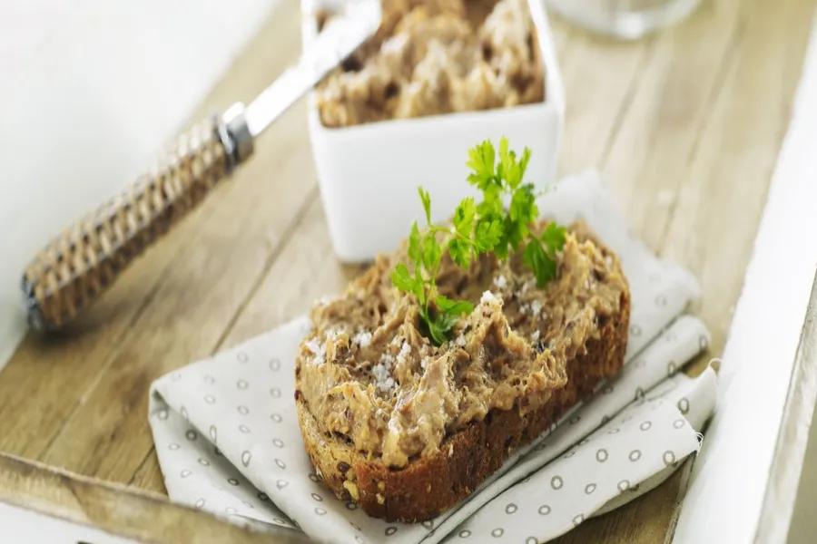 Fines rillettes de colvert aux salicornes