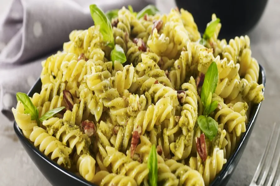 Fusilli au pesto