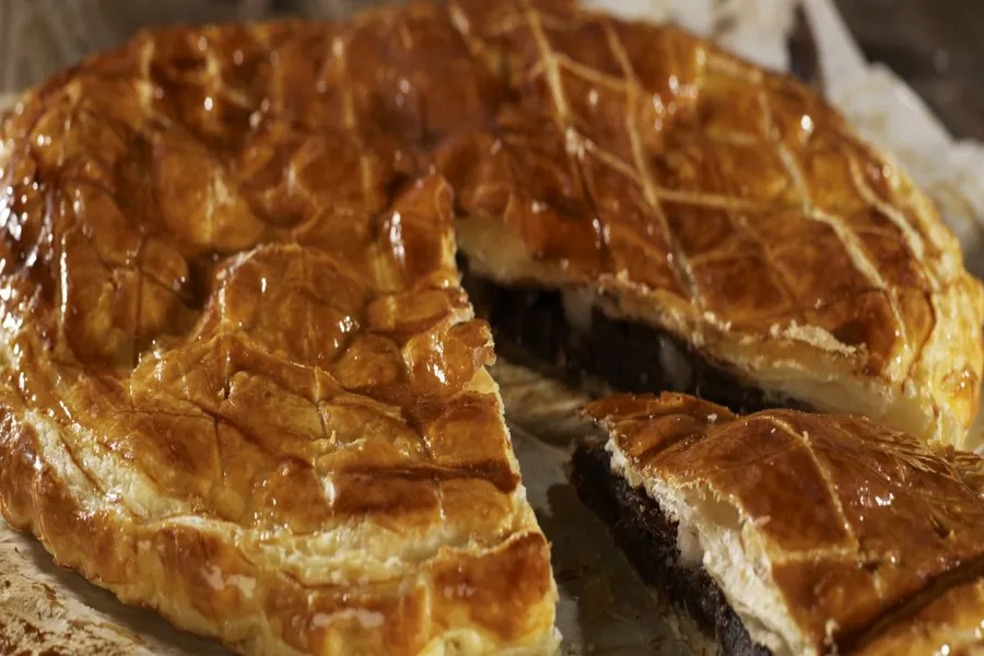 La galette des rois poire chocolat
