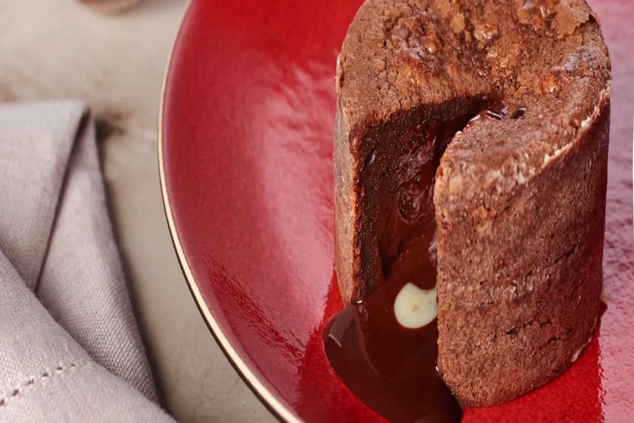 Gâteau juste coulant… au chocolat