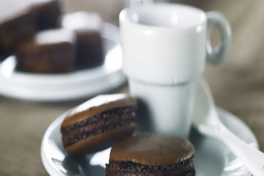 Macarons chocolat