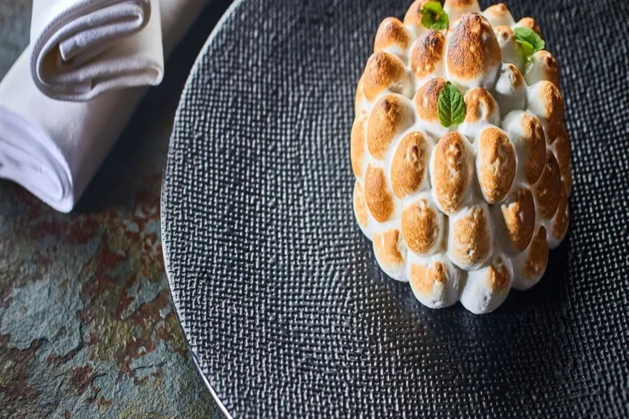 Omelette norvegienne pomme et cannelle