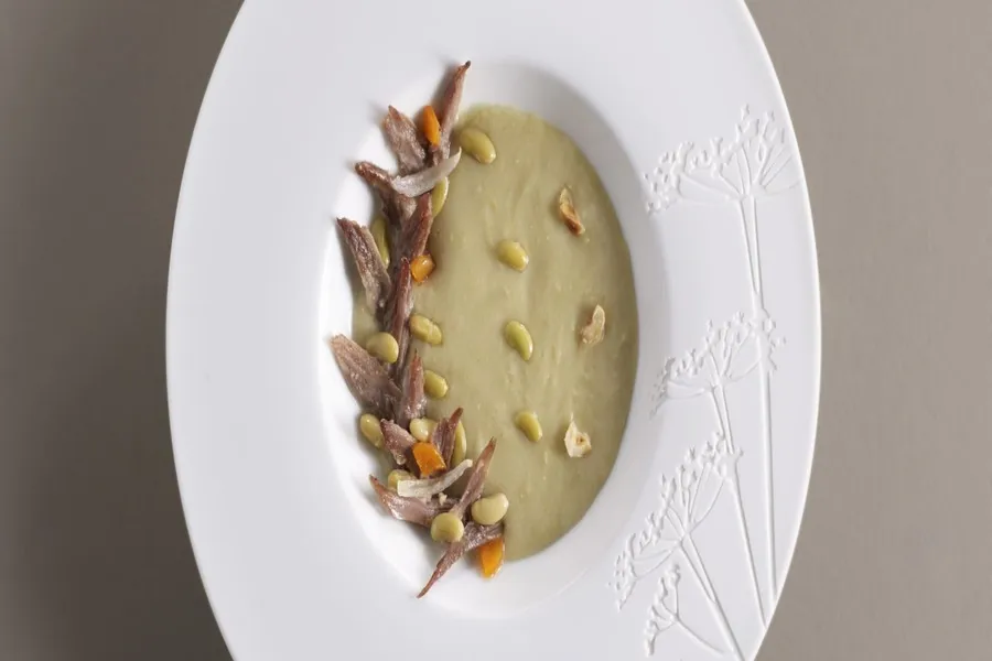 Parmentier de canard et flageolets
