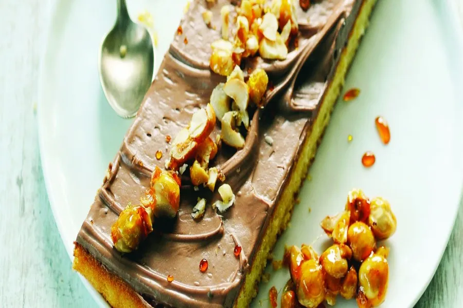 Quatre-quarts choco-noisettes