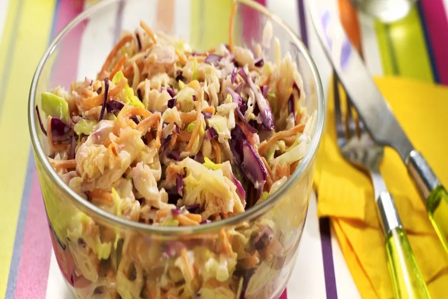 Salade de choux façon coleslaw