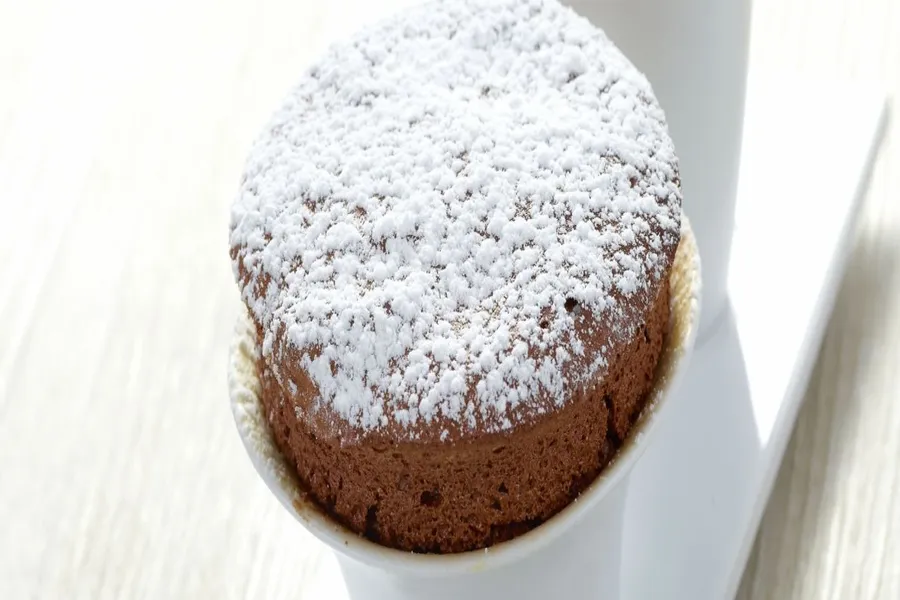 Soufflé au chocolat pur caraïbe