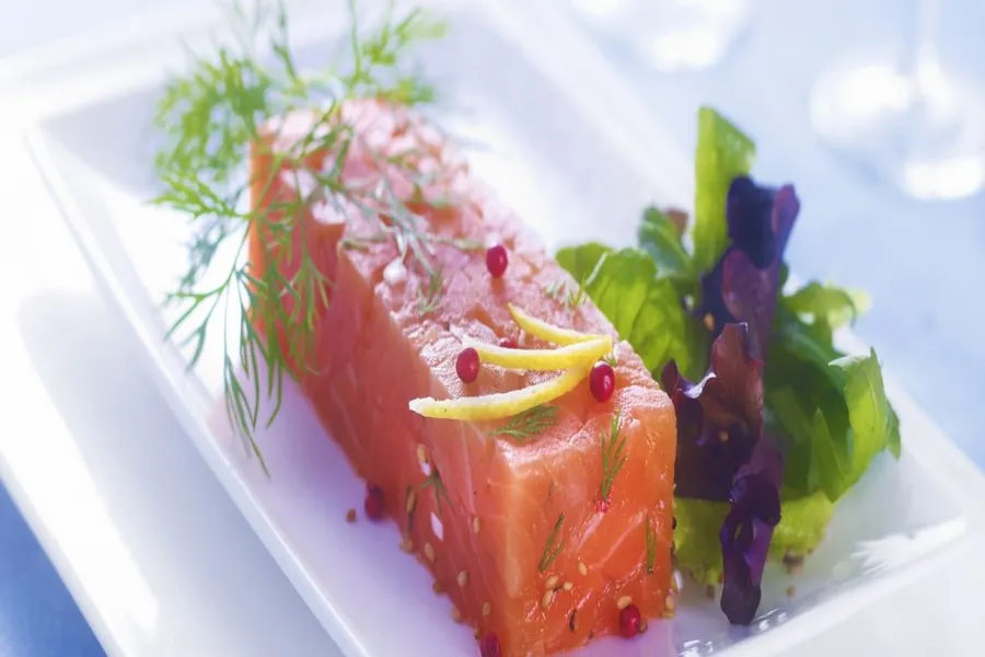Tartare de saumon