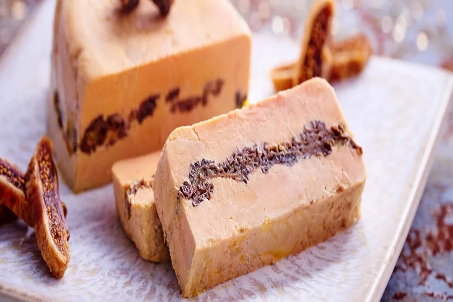 Terrine de foie gras aux morilles