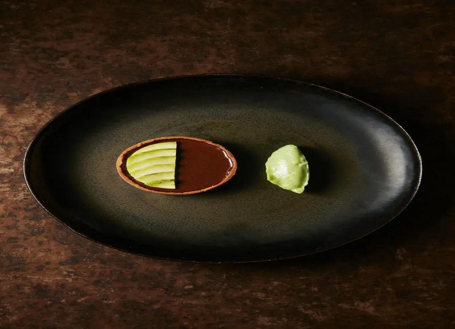 Tartelette au chocolat noir