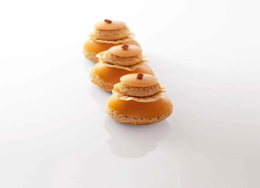 Religieuse caramel beurre salé