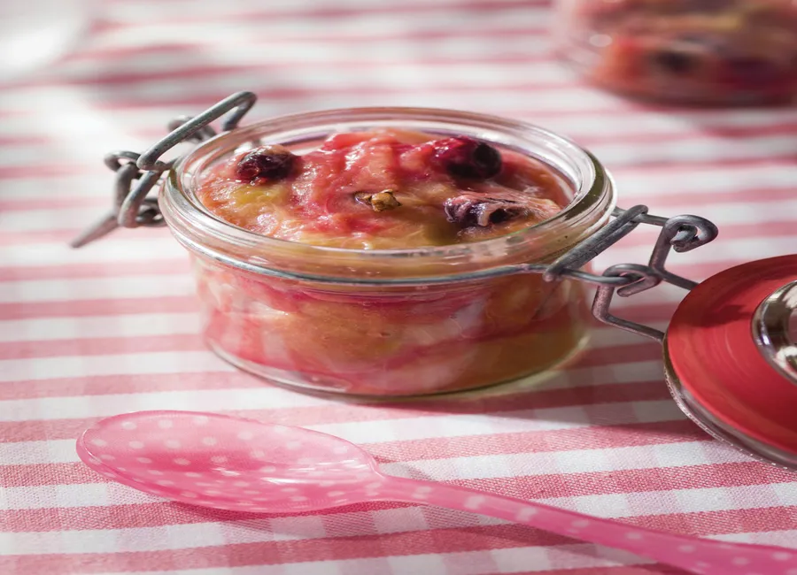 Chutney de rhubarbe au cassis