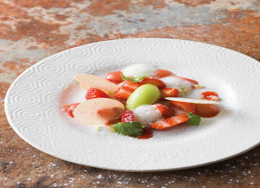 Fraise et ache des montagnes